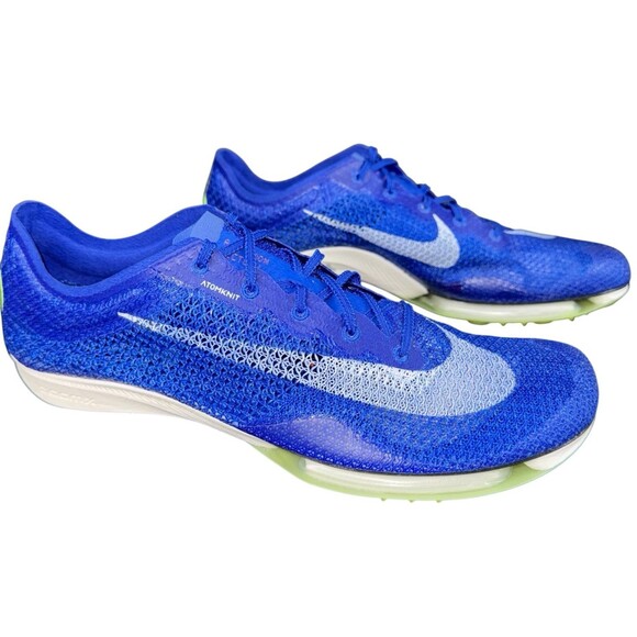 Nike Air Zoom Victory Track & Field Distance Spikes Blue CD4385-400 Mens Size 14 - Picture 3 of 9